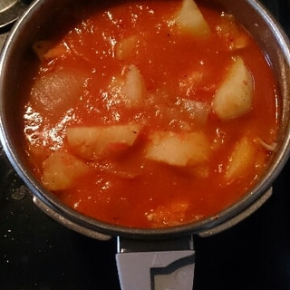 チキンのトマトコンソメスープ